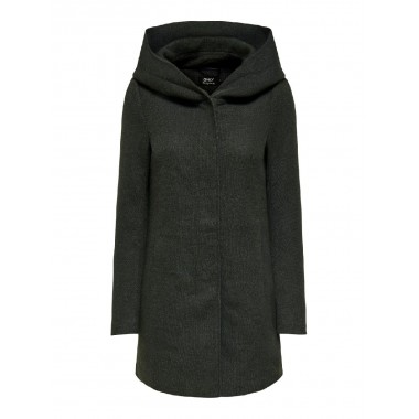 only cappotto con cappuccio mod sedona light coat